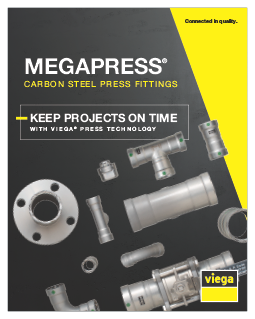 Viega MegaPress transition coupling - Model 4813.4ZL