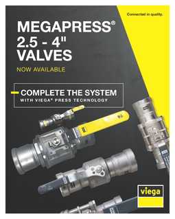 Viega MegaPress transition coupling - Model 4813.4ZL