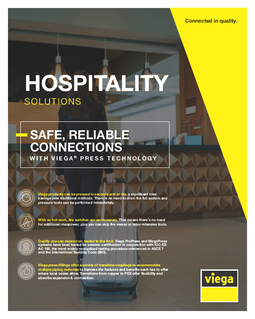 Viega hospitality solutions brochure download