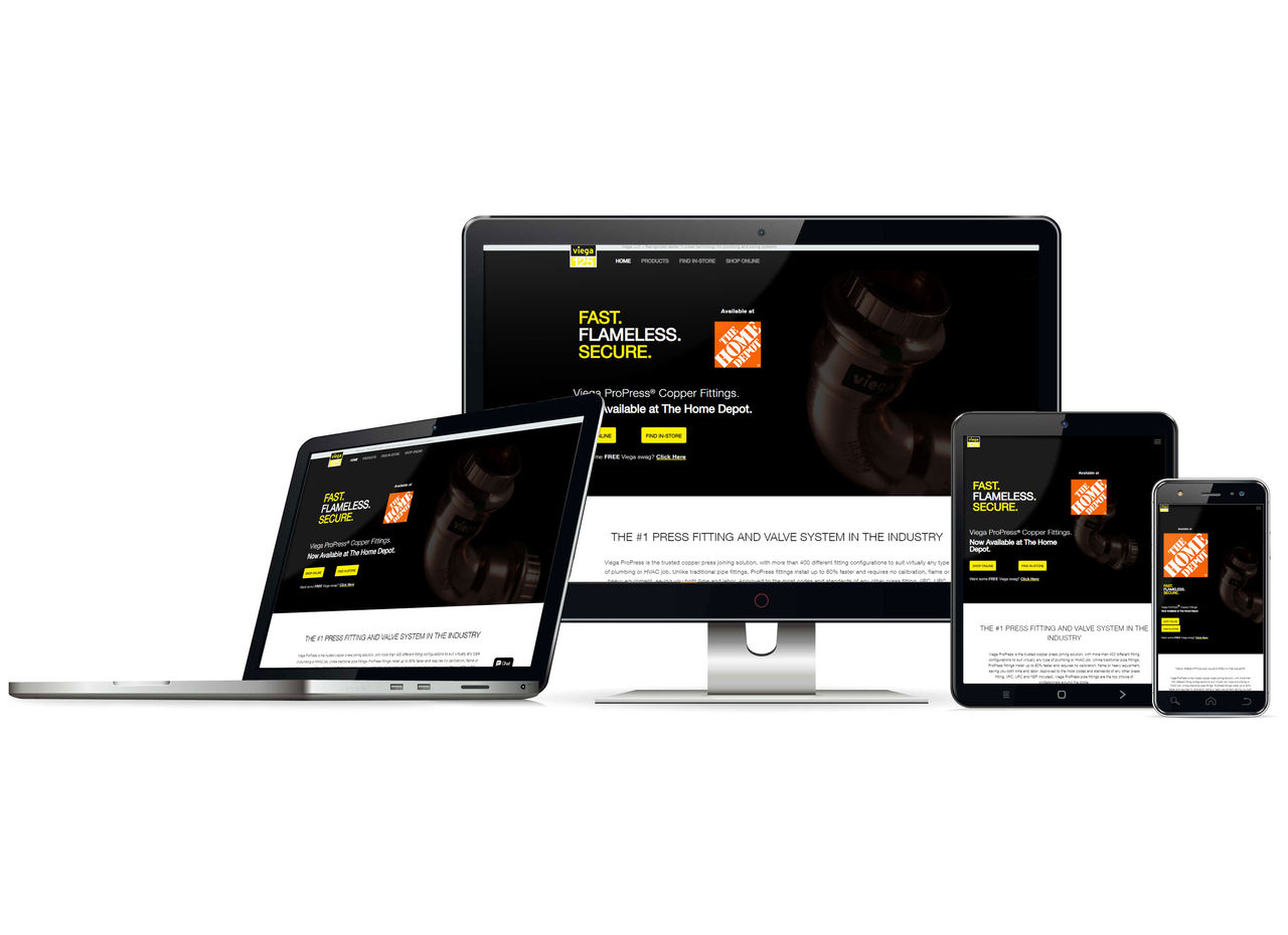 Screens Home Depot Landing Page