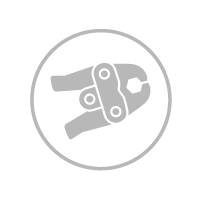 Icon of jaws for press tool
