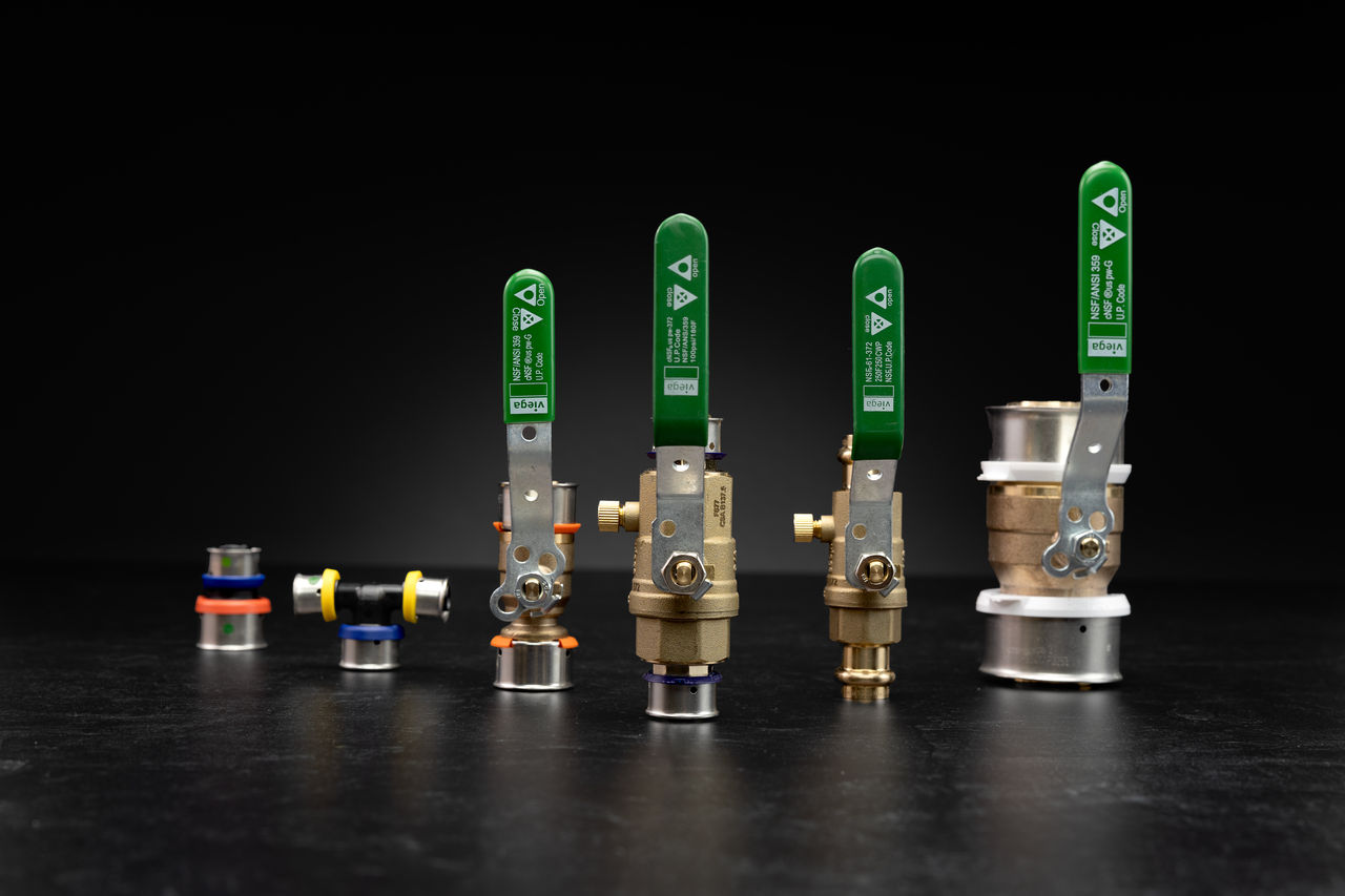Glamour shot of PureFlow product line