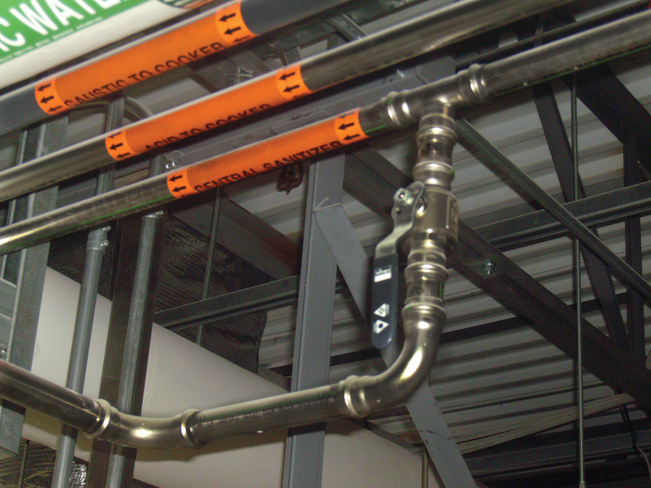 A Viega pipe from Ken's Foods