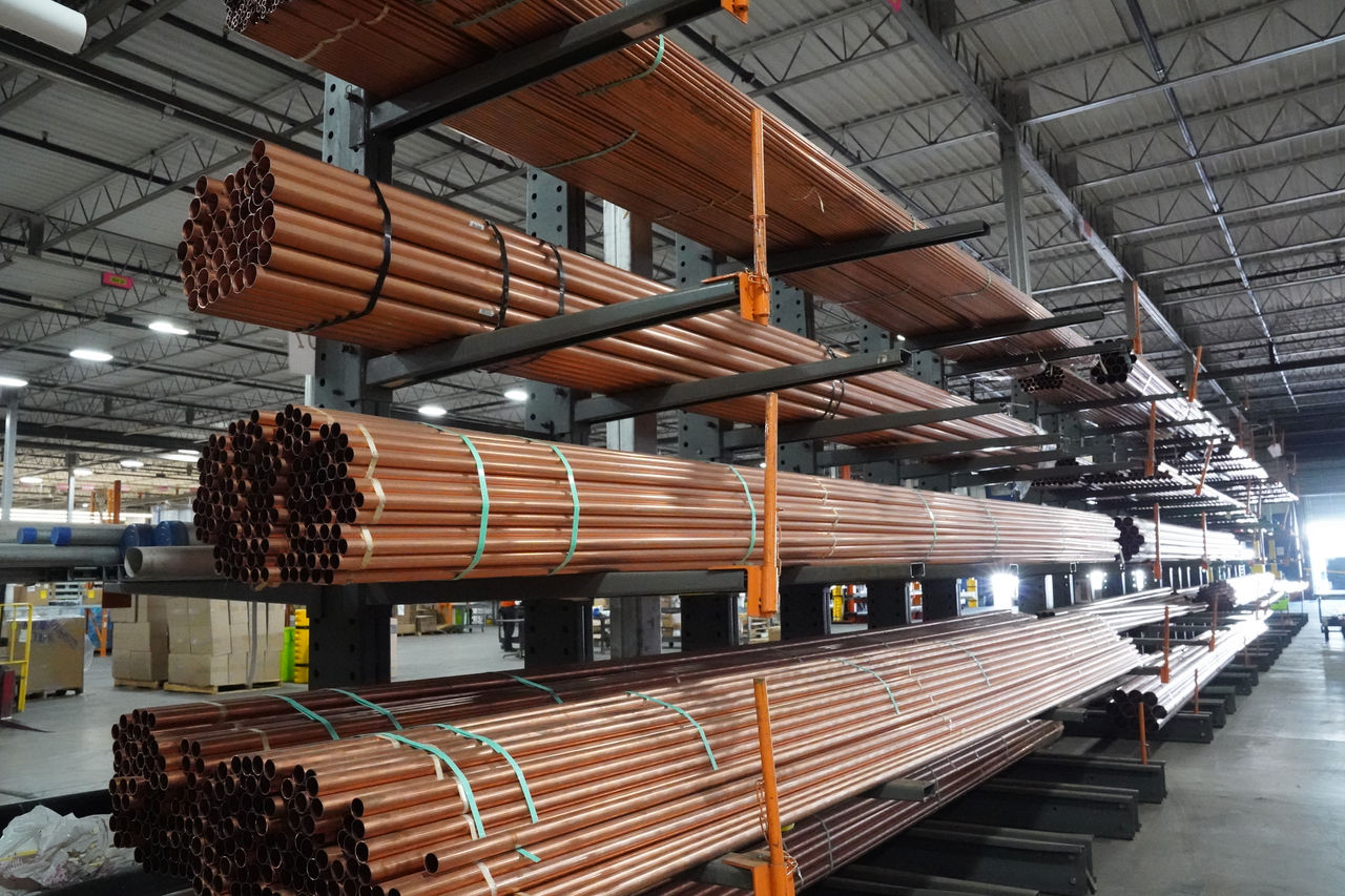Viega Pipes in Warehouse Viega Pipes in Warehouse