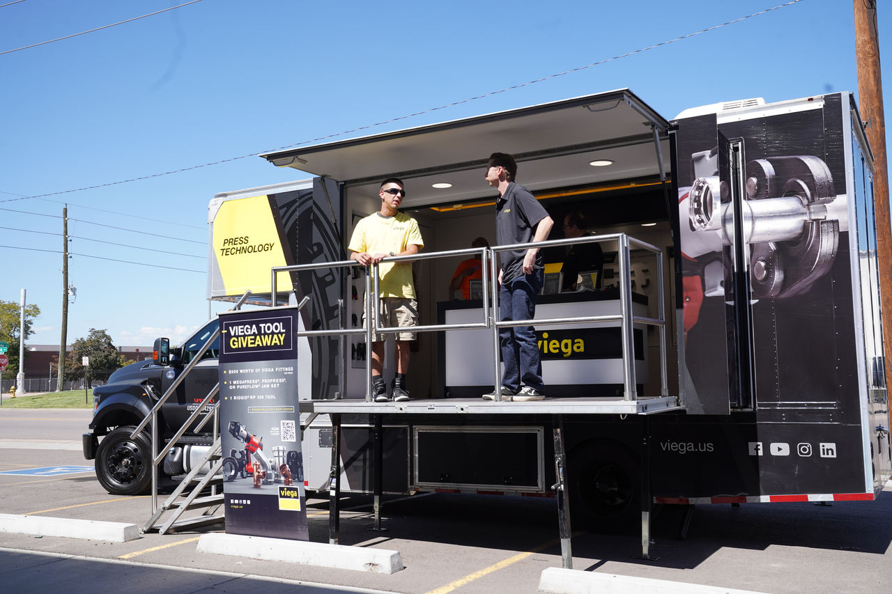 Viega Tool Giveaway Truck Viega Tool Giveaway Truck