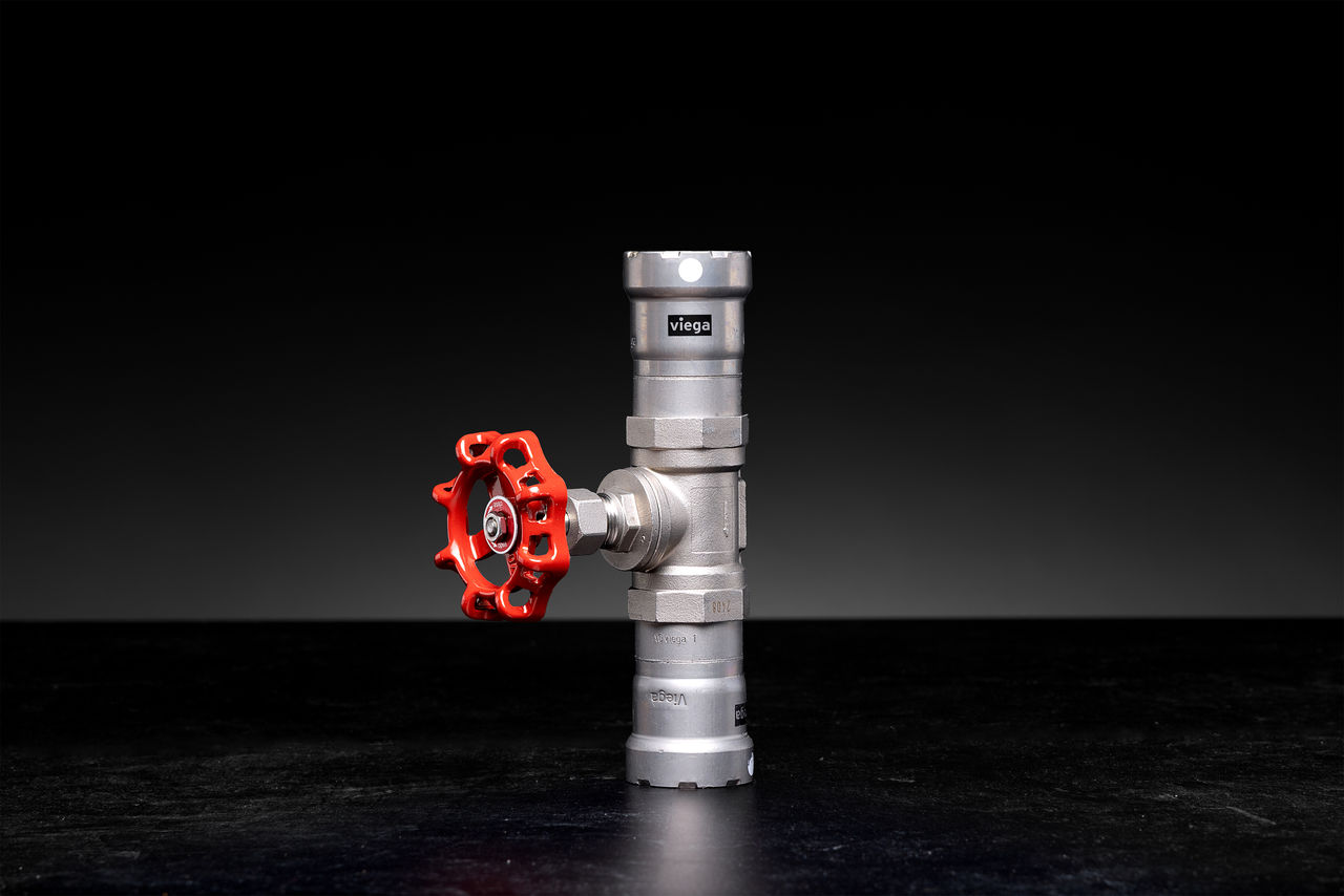 Viega MegaPress® 316 Globe Valve
