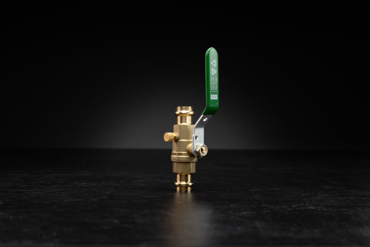ProPress Mid Tier Ball Valve with Drain